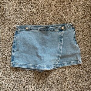 Wild Fable Blue Denim Skort